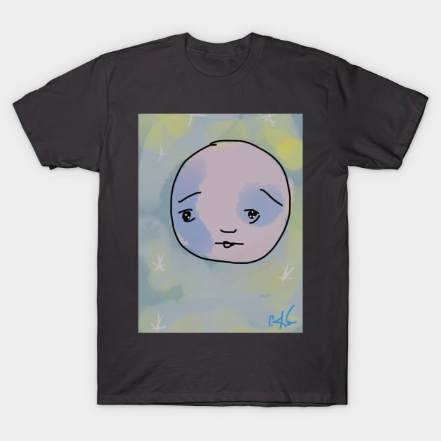 Moon-Baby T-Shirt by ArtXPbyClaudia